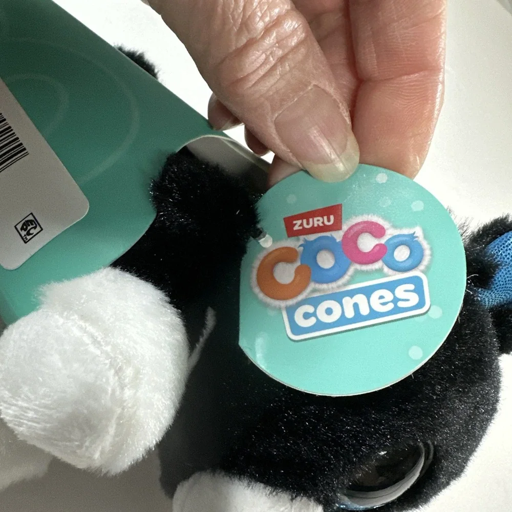 Zuru Coco Cones Surprise Poncho The Dog‎ Plush Stuffed Animal New